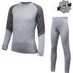 Sensor Merino Impress Set dětský triko dl.rukáv + spodky šedá/maori – Zboží Mobilmania