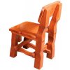 Zahradní židle a křeslo Drewmax MO212 židle Brunat