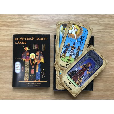 Egyptský tarot lásky - Blechová Zdenka, Brožovaná