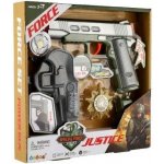 Teddies Pistole s doplňky plast na baterie se zvukem se světlem – Hledejceny.cz