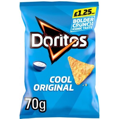 Doritos Cool Original tortillové kukuřičné chipsy s příchutí zakysané smetany 70 g – Zboží Dáma