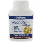MedPharma Rybí olej 1000 mg + EPA + DHA 37 kapslí – Hledejceny.cz
