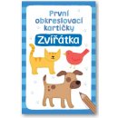 První obkreslovací kartičky Zvířátka