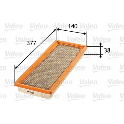 VALEO Vzduchový filtr 585310 – Hledejceny.cz