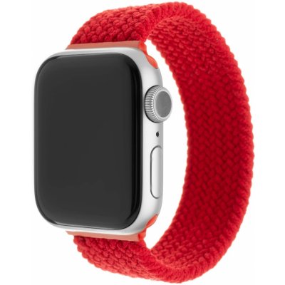 FIXED Nylon Strap pro Apple Watch 42/44/45/49mm, velikost L, červený FIXENST-434-L-RD – Zboží Mobilmania