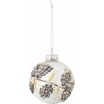 Bloomingville Vánoční skleněné koule Skanny Ornament | barevná – Hledejceny.cz