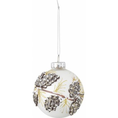 Bloomingville Vánoční skleněné koule Skanny Ornament | barevná – Hledejceny.cz