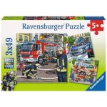 Ravensburger Záchranáři 3 x 49 dílků – Zbozi.Blesk.cz