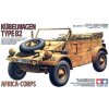 Sběratelský model Tamiya German Kubelwagen Type 82 Africa Corps 35238 1:35