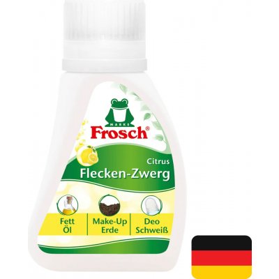 Frosch odstraňovač skvrn na olej, tuk, hlínu, make-up, deo, pot atd. 75 ml – Zboží Dáma