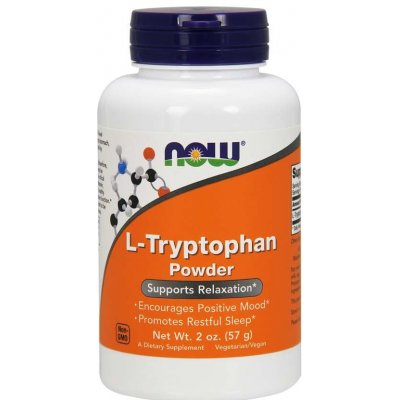 NOW Foods L-Tryptophan Powder prášek 57 g