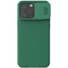 Pouzdro a kryt na mobilní telefon Apple Nillkin CamShield Pro Iphone 15 Pro zelené