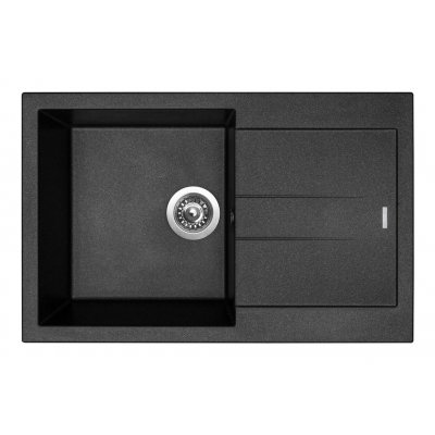 Sinks TLAM78050074 AMANDA 780 metalblack – Sleviste.cz