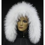 Špongr Kožešinový lem / límec na kapuci z finského mývalovce 4002 bílá Excellence – Hledejceny.cz