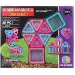 Lamps Magnetická stavebnice 30 ks – Zboží Dáma
