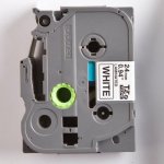 Brother TZE-251, černý tisk/bílý podklad, 8m, 24mm – Zboží Dáma
