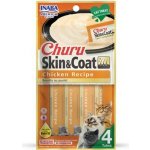 Churu Cat Skin & Coat Chicken 4 x 14 g – Zboží Mobilmania