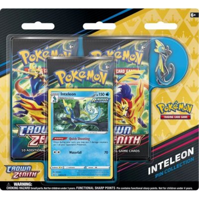 Pokémon TCG Crown Zenith Pin Collection - Inteleon