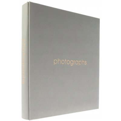 Album s kapsami Gedeon 10x15 cm na 500 fotografií, černý, textilní – Zboží Živě