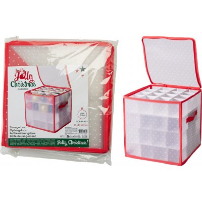 KOOPMAN Úložný box 34x34x34 cm na vánoční ozdoby – Hledejceny.cz