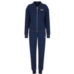 EA7 Woman Jersey Tracksuit navy blue – Zboží Dáma