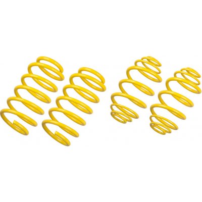 Sportovní pružiny ST Suspensions pro Smart Fortwo Convertible 450, pohon zadních kol, max. zatížení PN do 430 kg, snížení 30 mm / 30 mm – Hledejceny.cz