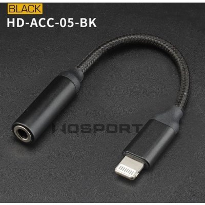 Prodlužovací kabel z Lightning na 3,5mm Jack 12cm, Wosport – Zbozi.Blesk.cz