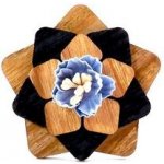 Belmonde dřevěná brož Lilibeth – Zboží Dáma