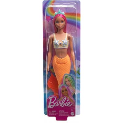 Mattel Barbie Dreamtopia Mořská panna v oranžové HRR05 – Hledejceny.cz