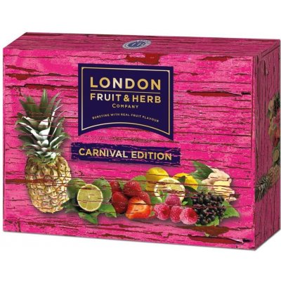 London Herb Carnival Pack display ovocných čajů 6 x 5 x 2 g