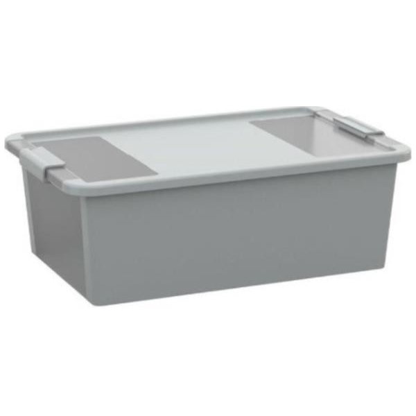 Úložný box Keter Plastový Bi Box M s víkem 26l šedý