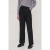 Dámské klasické kalhoty United Colors of Benetton dámské kapsáče high waist 45JADF06J.100 černé