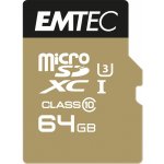 Emtec microSDXC 64 GB ECMSDM64GXC10SP – Hledejceny.cz