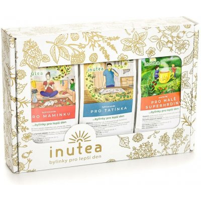 inutea Rodinné balení čajů 118 g – Zboží Dáma
