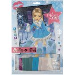 Grafix Mozaikový obrázek A4 -dívka v modrém kabátu – Hledejceny.cz