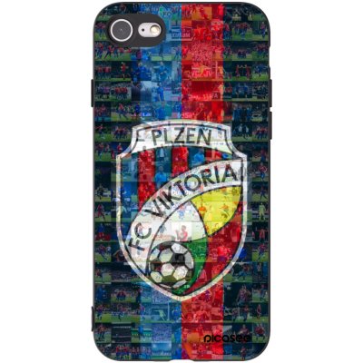 Picasee silikonové Apple iPhone SE 2020 - FC Viktoria Plzeň A černé – Zboží Mobilmania