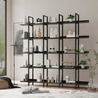 Hanah Home knihovna Loft - Black