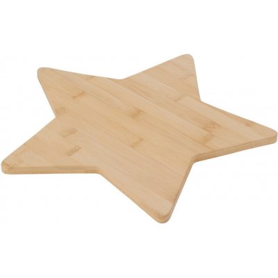 Vánoční servírovací prkénko z bambusu Hvězda – Zboží Mobilmania