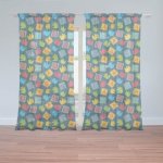 Sablio Záclony ABC: 2ks 150x250cm – Hledejceny.cz