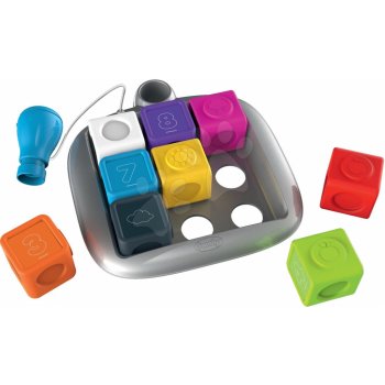 Smoby hra Clever Cubes Smart s 3 hrami barvy a čísla
