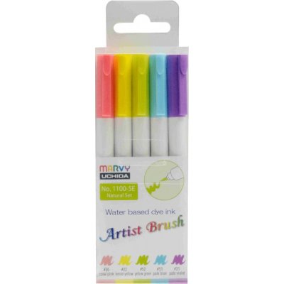 Marvy Uchida Artist Brush 1000-5E set NATURAL – Zboží Živě