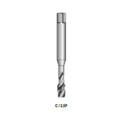 BUČOVICE TOOLS Závitník strojní ve šroubovici 35° pn 8/3044 m12 iso1 hsse tin (167120) – Hledejceny.cz