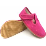Beda barefoot bačkory růžová třpytka zúžené BF 060010 W 02 – Sleviste.cz