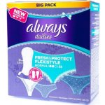 Always Dailies Fresh & Protect Flexistyle Normal Intimky 58 ks – Zboží Dáma