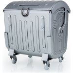 KOVAP Plechová pokladnička Kontejner vtipná dekorace – Zboží Dáma