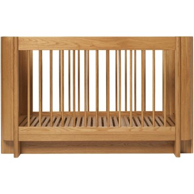 Ferm Living Dětská postýlka Tilu Natural Oak – Zboží Mobilmania
