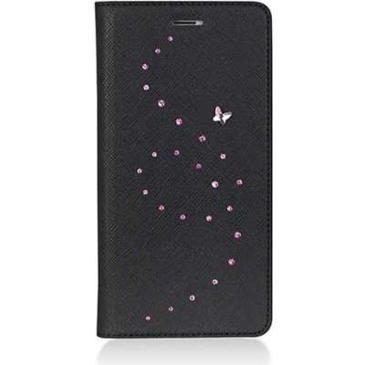 Pouzdro Swarovski Papillon Primo Flip Case iPhone 6 Plus/6s Plus - růžové Mix