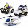 Auta, bagry, technika Dickie Fireman Sam Sada 3 policejních vozidel Policejní figurka