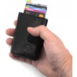 JOREY Pouzdro na karty a doklady vysouvací automat černé EV-101 – Zboží Živě