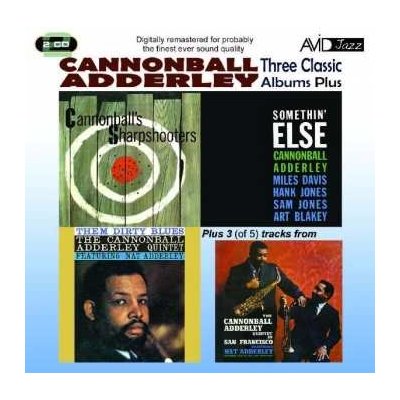 Cannonball Adderley - Three Classic Albums Plus CD – Hledejceny.cz
